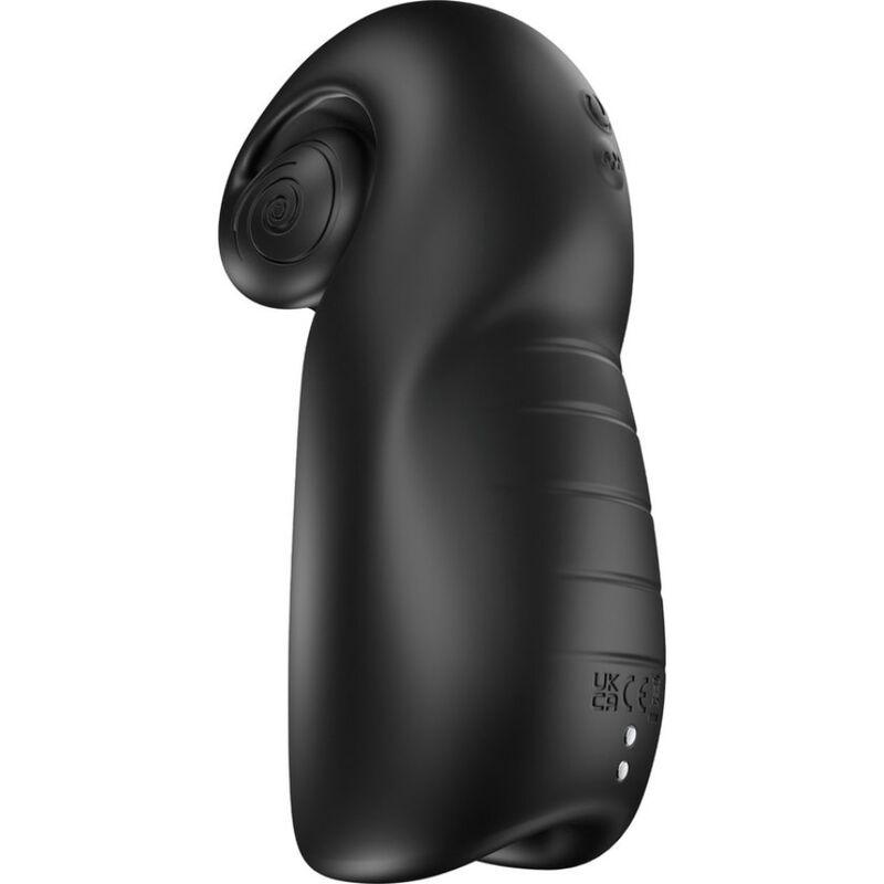SNAIL VIBE - EVO FOR HIM MASTURBADOR MASCULINO SLIDE N'ROLL NEGRO - Optelum