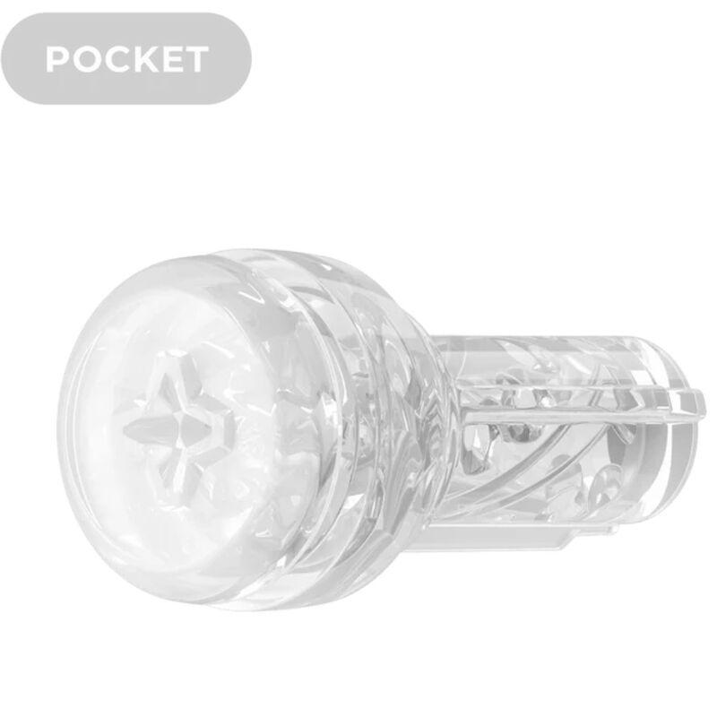 KIIROO - FEEL POCKET STROKER CRYSTAL BY KIIROO TRANSPARENTE - Optelum