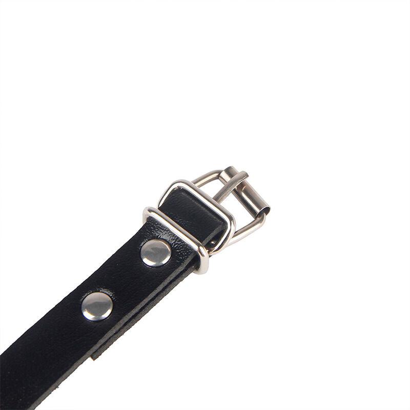 SUBBLIME - 953690 ESPOSAS CON CINTURÓN BONDAGE NEGRO TALLA ÚNICA - Optelum
