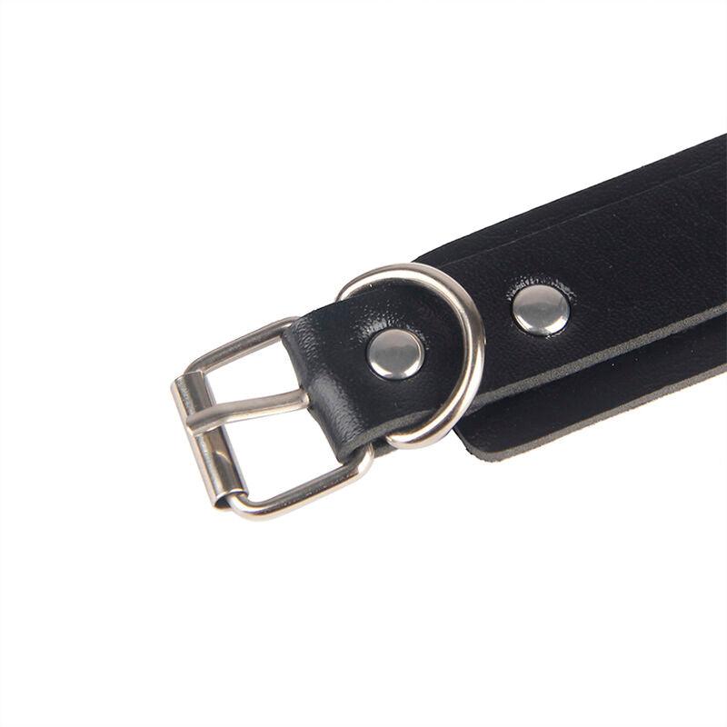 SUBBLIME - 953690 ESPOSAS CON CINTURÓN BONDAGE NEGRO TALLA ÚNICA - Optelum