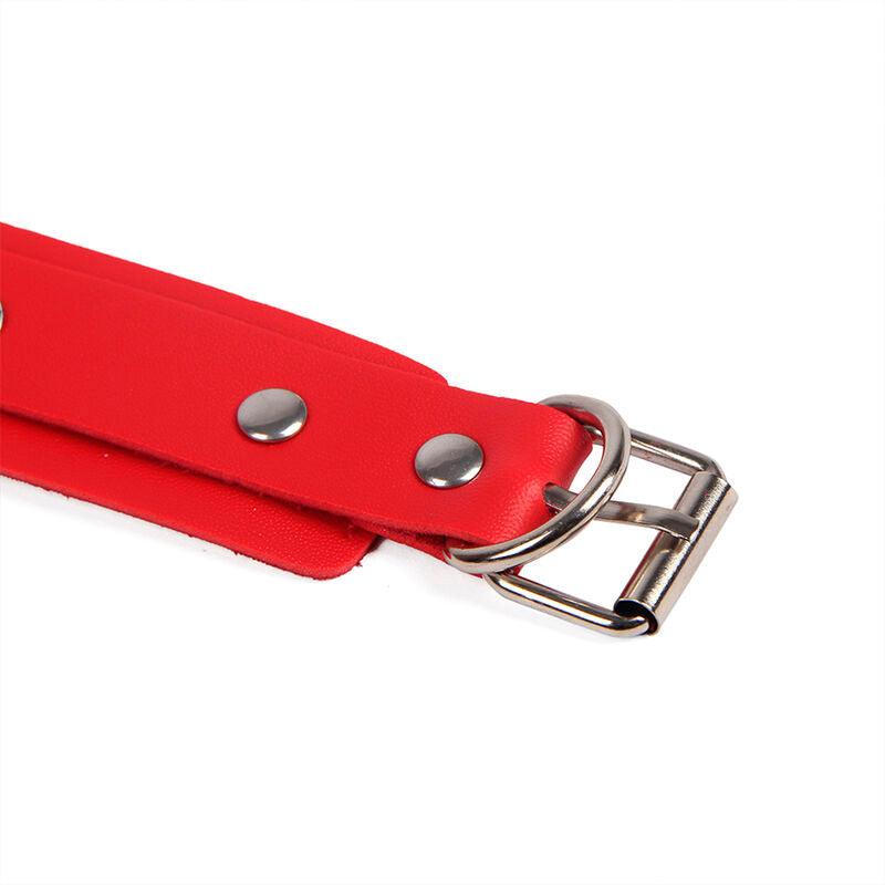 SUBBLIME - 953706 ESPOSAS CON CINTURÓN BONDAGE ROJO TALLA ÚNICA - Optelum
