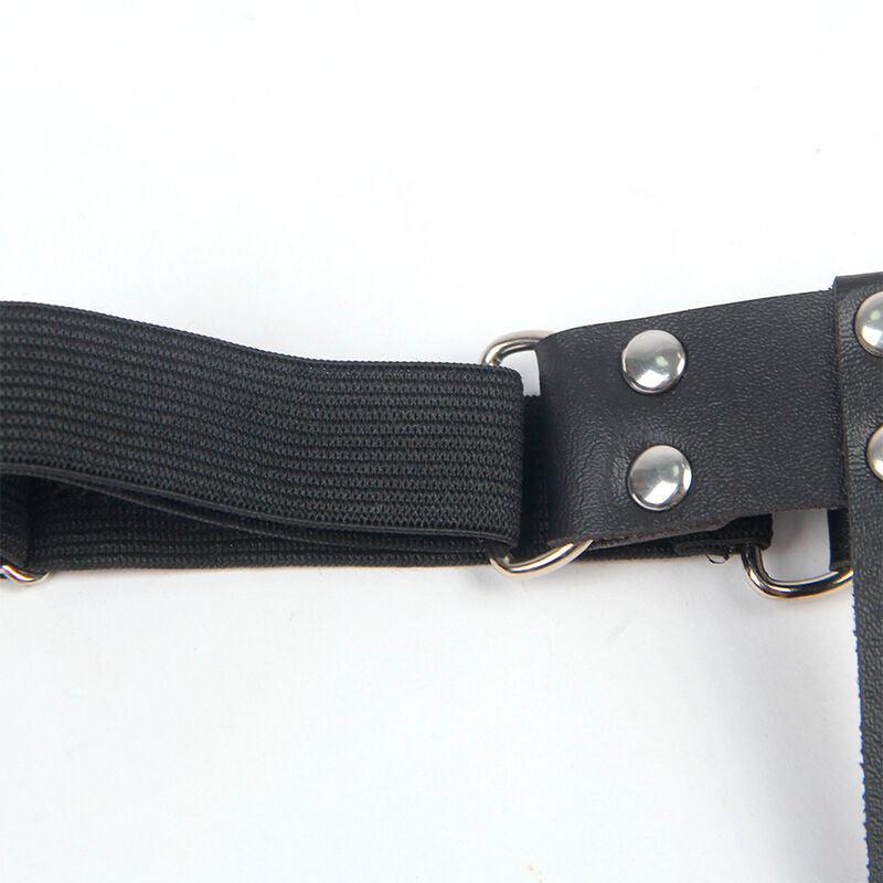 SUBBLIME - 953744 LIGA PUNK DE CUERO AJUSTABLE NEGRO TALLA ÚNICA - Optelum