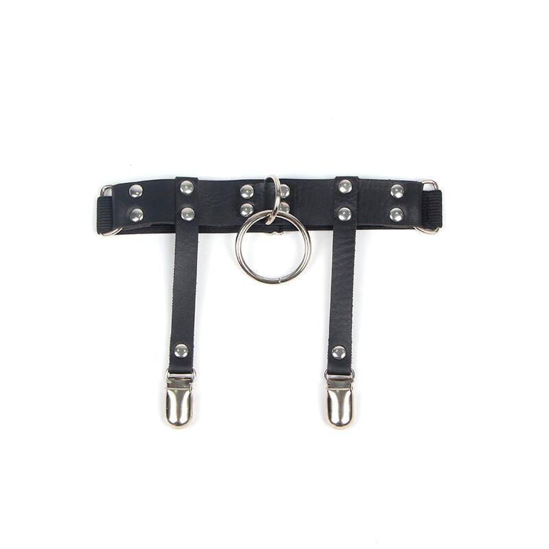 SUBBLIME - 953744 LIGA PUNK DE CUERO AJUSTABLE NEGRO TALLA ÚNICA - Optelum