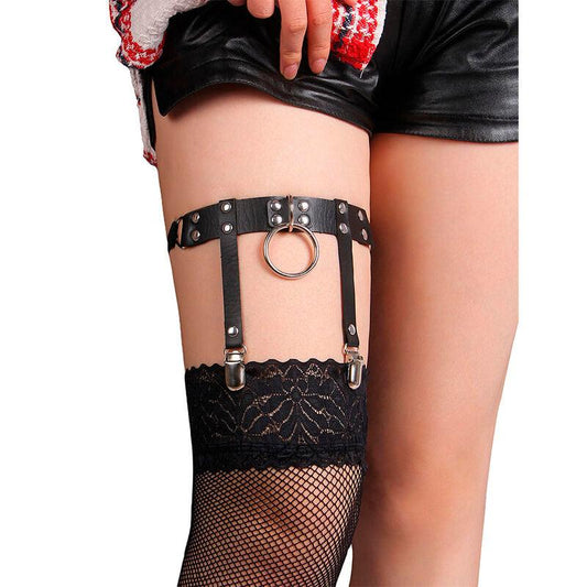 SUBBLIME - 953744 LIGA PUNK DE CUERO AJUSTABLE NEGRO TALLA ÚNICA - Optelum