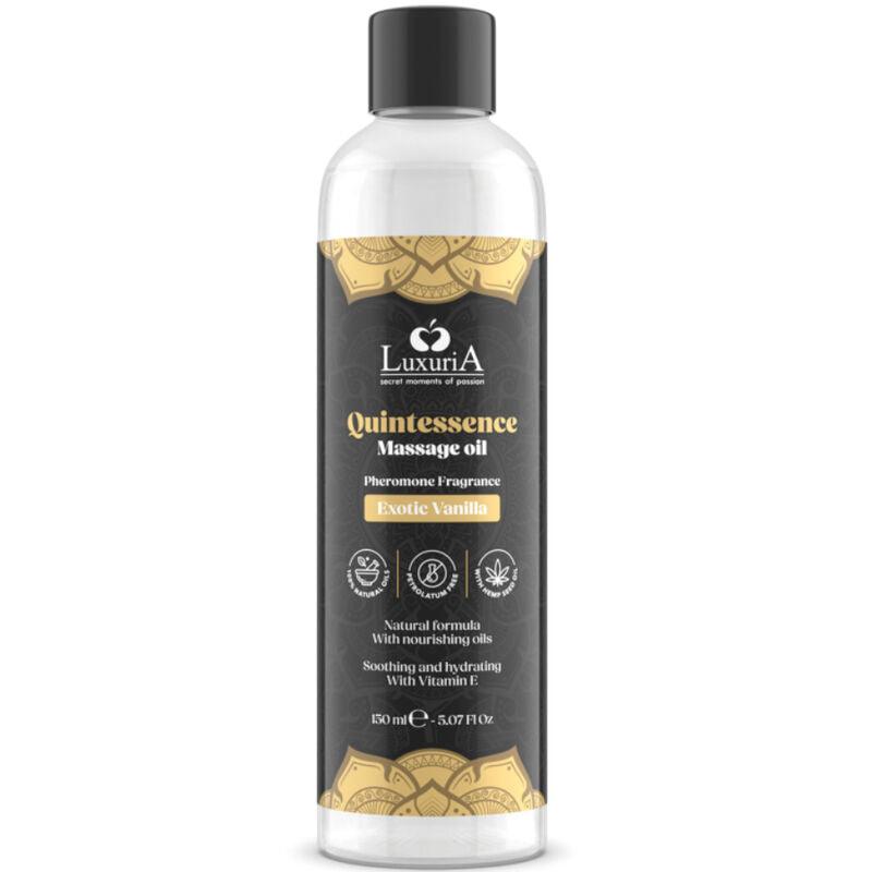 INTIMATELINE LUXURIA - ACEITE DE MASAJES VAINILLA EXÓTICA 150 ML - Optelum