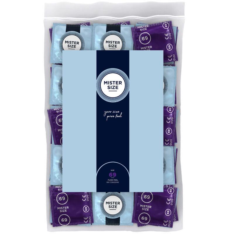 MISTER SIZE - PRESERVATIVOS TALLA XXXL 69 MM (100 UNIDADES) - Optelum