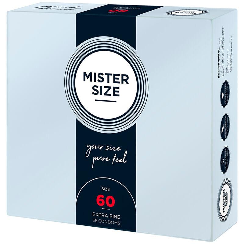 MISTER SIZE - PRESERVATIVOS TALLA XL 60 MM (36 UNIDADES) - Optelum