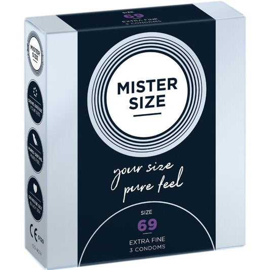 MISTER SIZE - PRESERVATIVOS TALLA XXXL 69 MM (3 UNIDADES) - Optelum