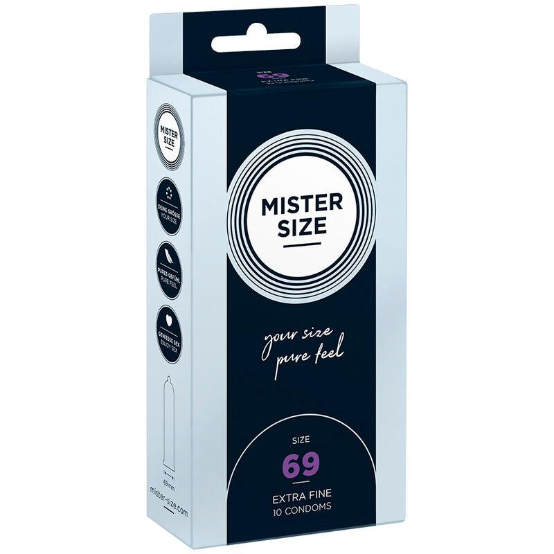 MISTER SIZE - PRESERVATIVOS TALLA XXXL 69 MM (10 UNIDADES) - Optelum