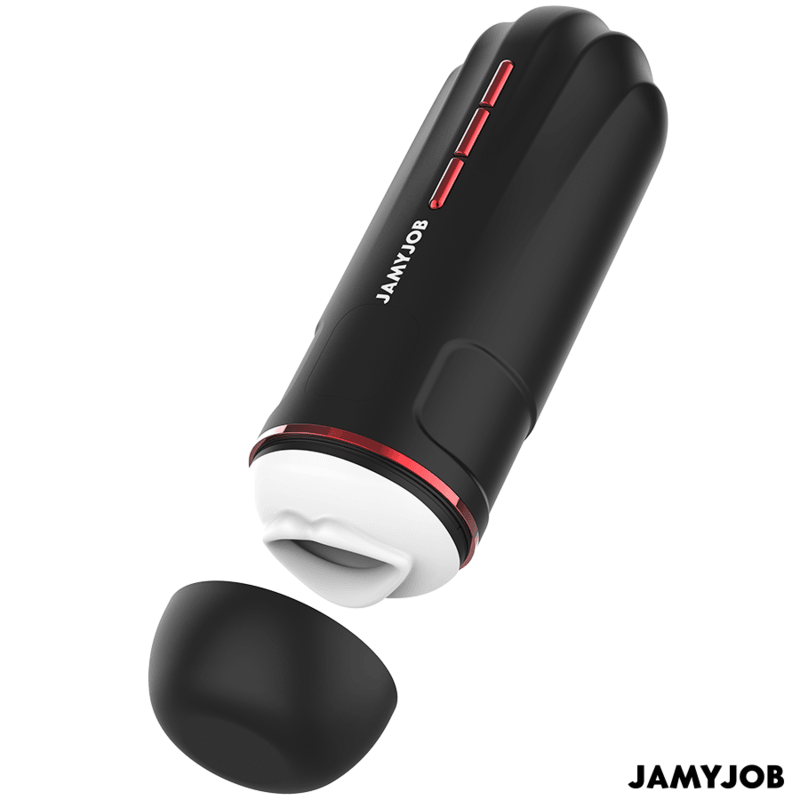 JAMYJOB - MEGABITE MASTURBADOR BOCA AUTOMÁTICO 5 MODOS SUCCIÓN Y VIBRACIÓN - Optelum