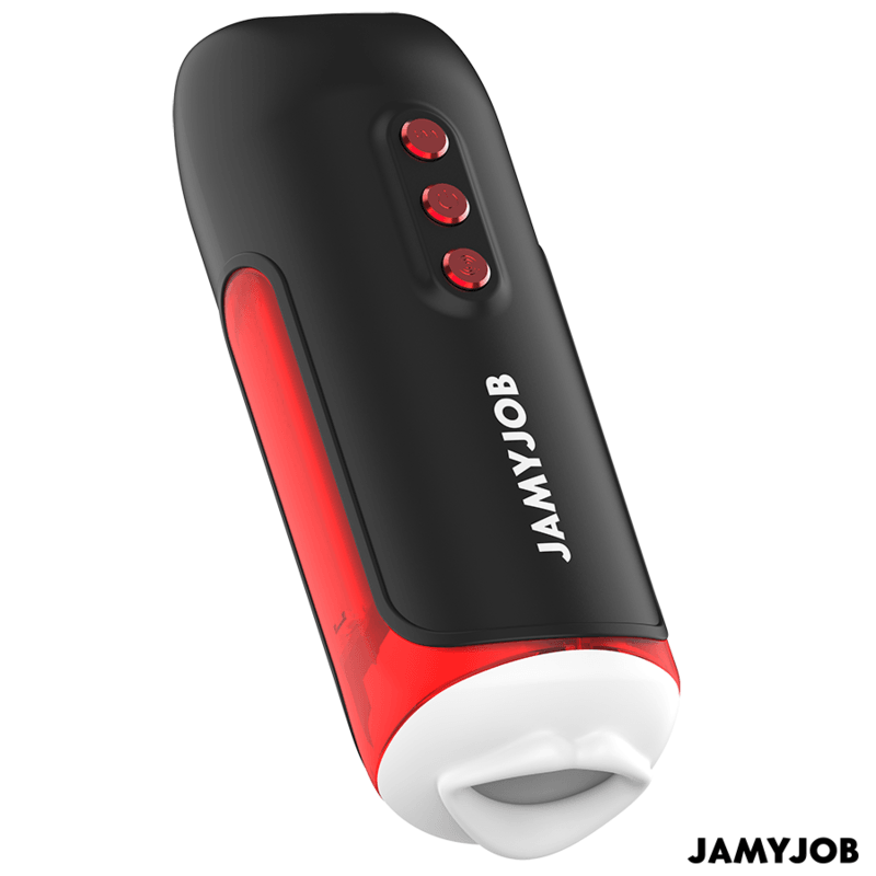 JAMYJOB - BLAZE MASTURBADOR BOCA AUTOMÁTICO 5 MODOS SUCCIÓN Y VIBRACIÓN - Optelum