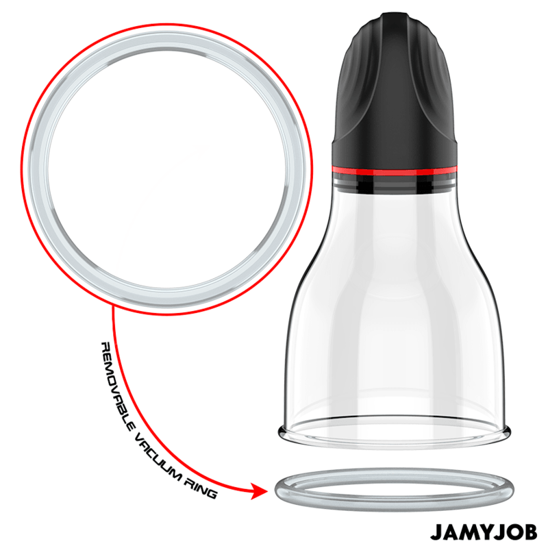 JAMYJOB - XPAND LITE BOMBA AUTOMÁTICA DE TESTÍCULOS 3 NIVELES DE SUCCIÓN GRIS - Optelum