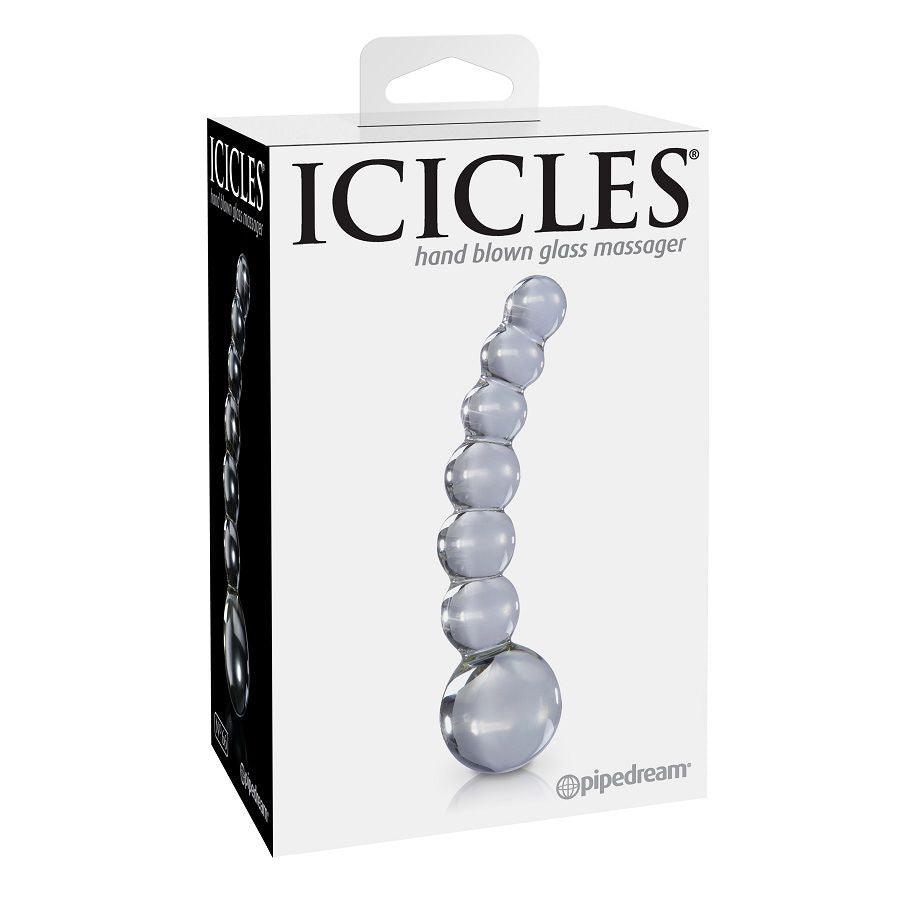 ICICLES - N. 66 MASAJEADOR TRANSPARENTE - Optelum
