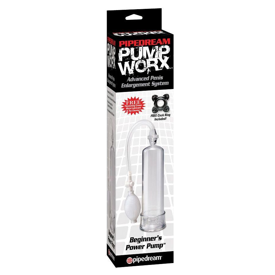 PUMP WORX - BOMBA DE ERECCION PRINCIPIANTES TRANSPARENTE - Optelum