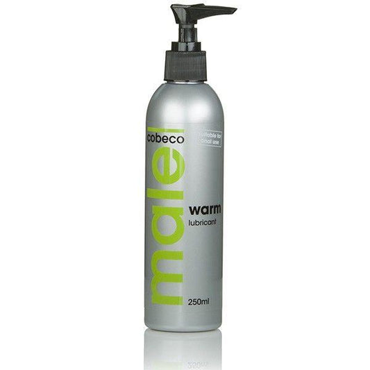 COBECO - MALE LUBRICANTE EFECTO CALOR 250 ML - Optelum