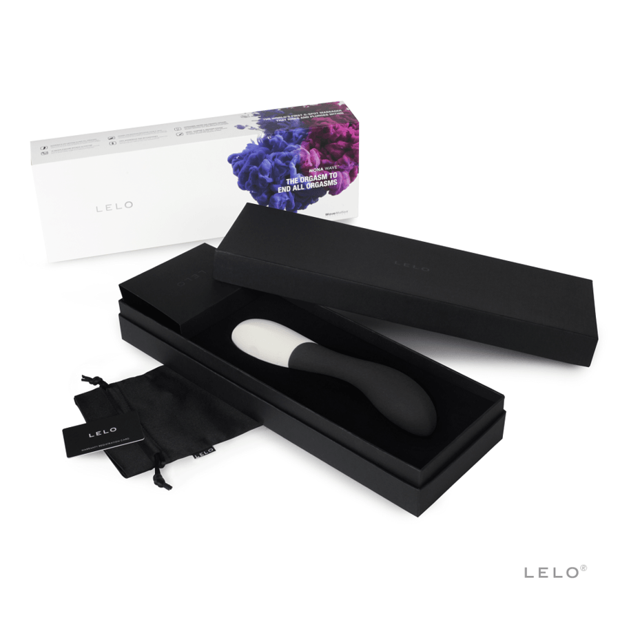 LELO - MONA WAVE VIBRADOR NEGRO - Optelum