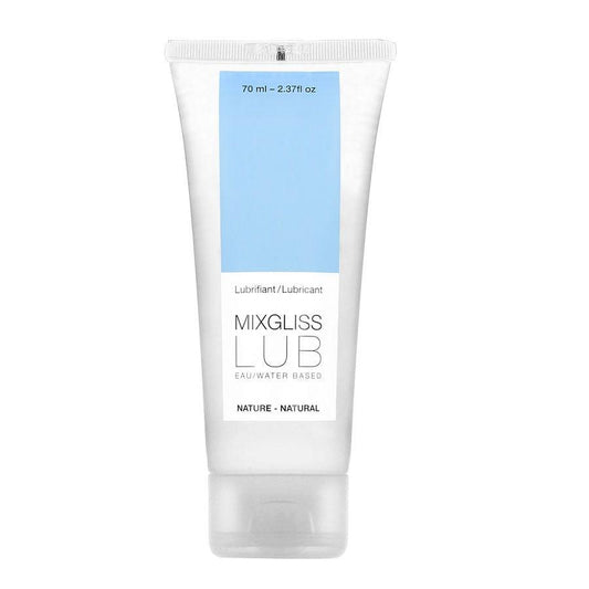 MIXGLISS - LUBRICANTE BASE DE AGUA NATURAL 70 ML - Optelum