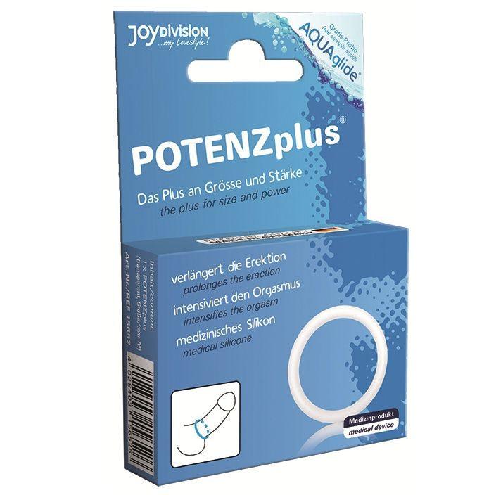 JOYDIVISION POTENZDUO - PLUS ANILLO PARA PENE BLANCO - S - Optelum