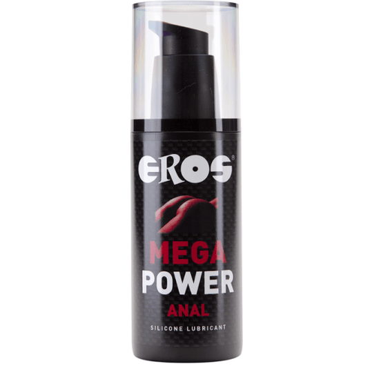 EROS POWER LINE - POWER ANAL LUBRICANTE SILICONA 125 ML - Optelum