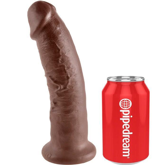 KING COCK - 9 PENE MARRON 22.9 CM - Optelum