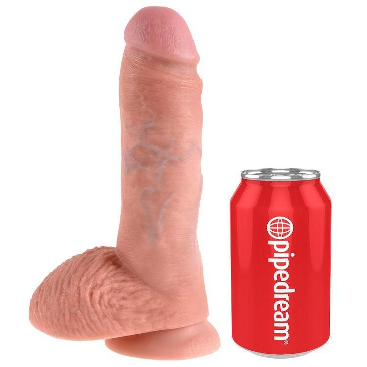KING COCK - 8 PENE REALISTICO NATURAL 20.3 CM - Optelum