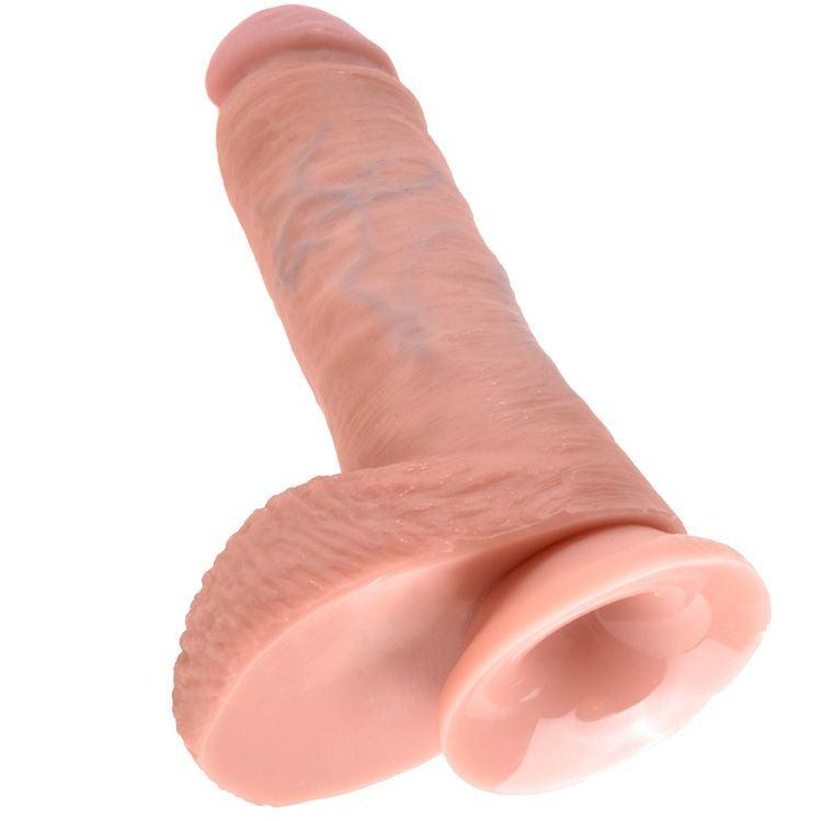 KING COCK - 8 PENE REALISTICO NATURAL 20.3 CM - Optelum