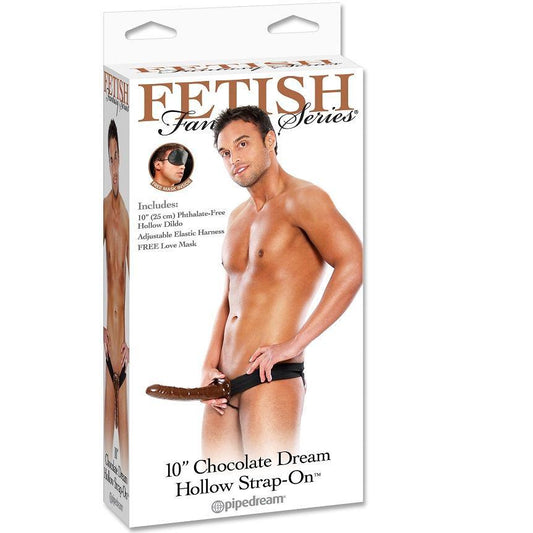 FETISH FANTASY SERIES - ARNES HUECO AJUSTABLE CHOCOLATE 22 CM - Optelum