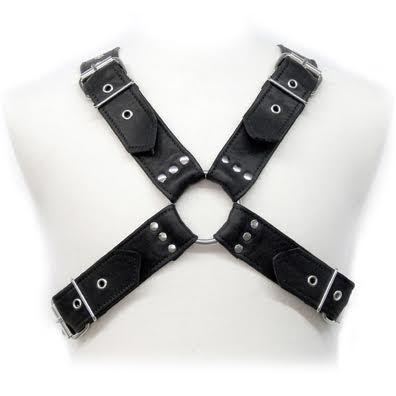 LEATHER BODY - BUCKLES HARNESS - Optelum
