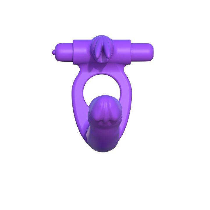 FANTASY C-RINGZ - ANILLO DOBLE PENETRACION CON RABBIT - Optelum