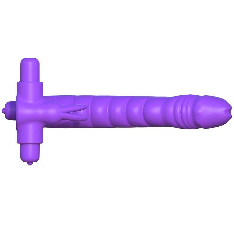 FANTASY C-RINGZ - ANILLO DOBLE PENETRACION CON RABBIT - Optelum