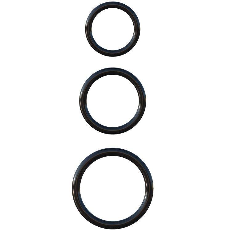 FANTASY C-RINGZ - SET ANILLAS SILICONA STAMINA - Optelum