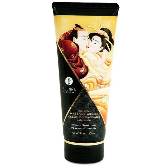 SHUNGA - CREMA MASAJE ALMENDRA DULCE 200 ML - Optelum