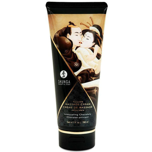 SHUNGA - CREMA MASAJE CHOCOLATE 200 ML - Optelum