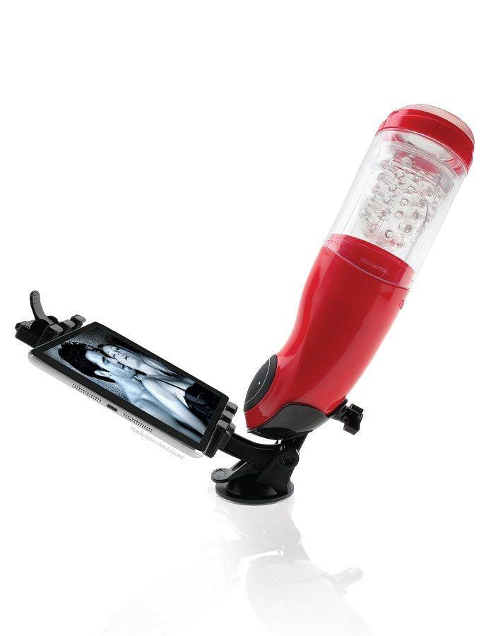 EXTREME TOYZ - PDX MEGA BATOR USB MASTURBADOR MASCULINO BOCA ROJO - Optelum