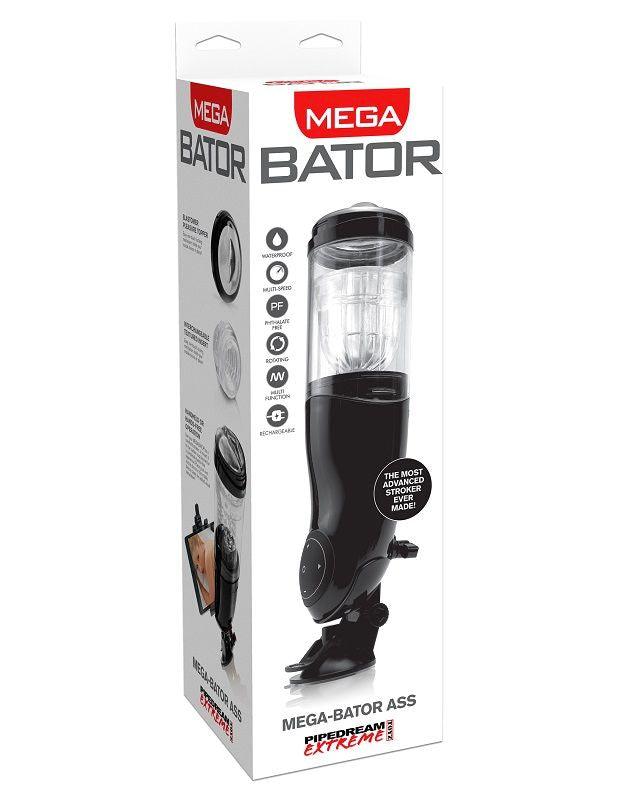 EXTREME TOYZ - PDX MEGA BATOR USB MASTURBADOR MASCULINO ANO NEGRO - Optelum
