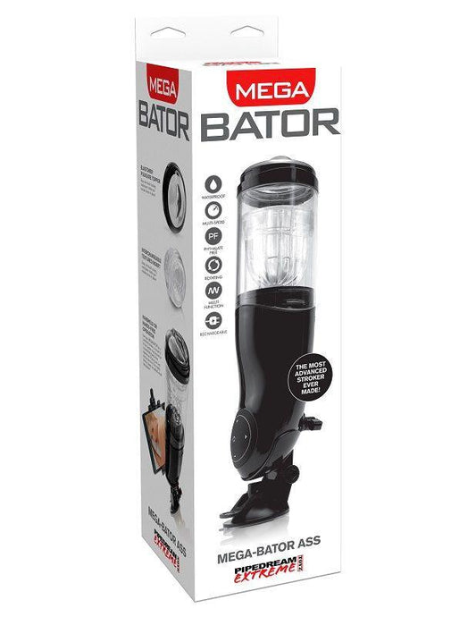 EXTREME TOYZ - PDX MEGA BATOR USB MASTURBADOR MASCULINO ANO NEGRO - Optelum