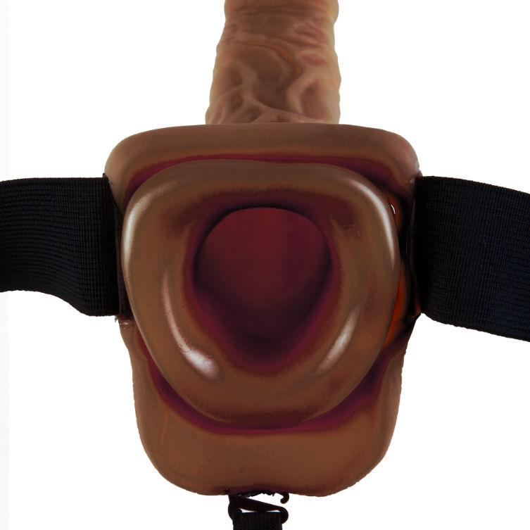 FETISH FANTASY SERIES - 9 ARNES CON TESTICULOS HUECO MAN 22.9 CM MARRON - Optelum