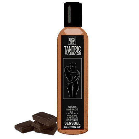 EROS-ART - ACEITE MASAJE TANTRICO NATURAL Y AFRODISÍACO CHOCOLATE 30 ML - Optelum