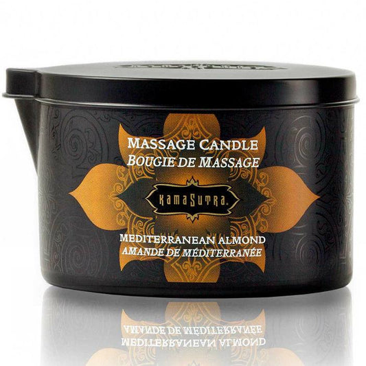 KAMASUTRA - VELA DE MASAJE ALMENDRA MEDITERRANEA 170GR - Optelum