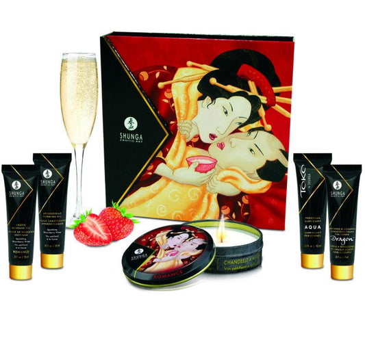 SHUNGA - KIT SECRET GEISHA FRESAS Y CAVA - Optelum