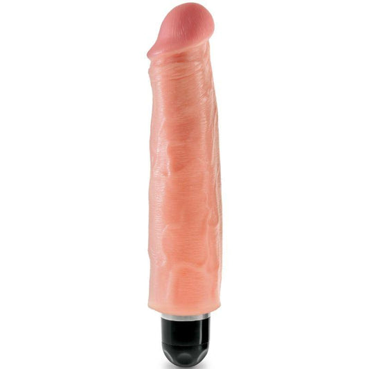 KING COCK - VIBRADOR REALISTICO STIFFY 17.8 CM NATURAL - Optelum