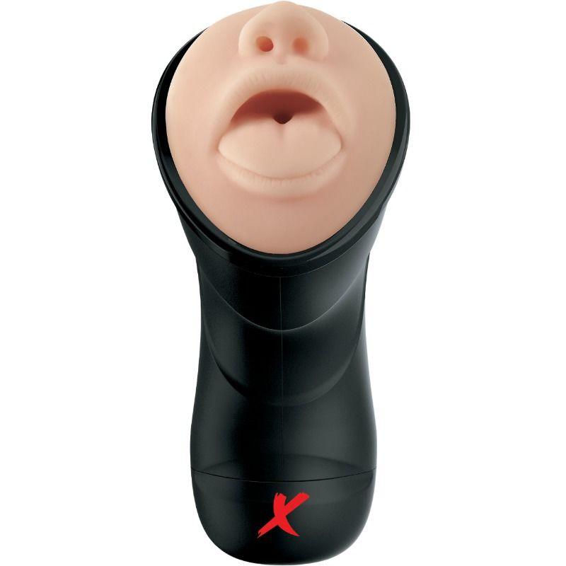 PDX ELITE - STROKER REALISTICO GARGANTA PROFUNDA CON VIBRACION - Optelum