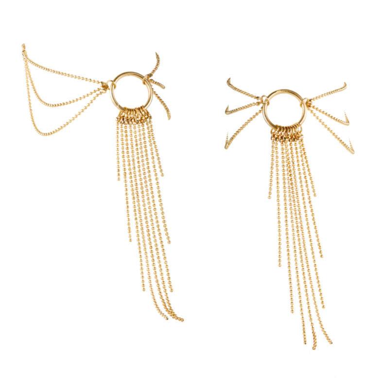 BIJOUX - MAGNIFIQUE PULSERAS PARA LOS PIES DORADO - Optelum