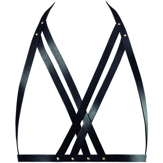 BIJOUX INDISCRETS MAZE - SUJETADOR CON CORREAS NEGRO - Optelum