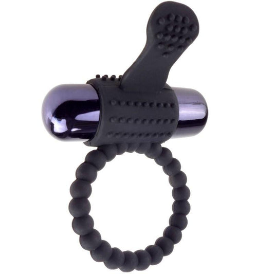 FANTASY C-RINGZ - ANILLO VIBRADOR DE SILICONA NEGRO - Optelum