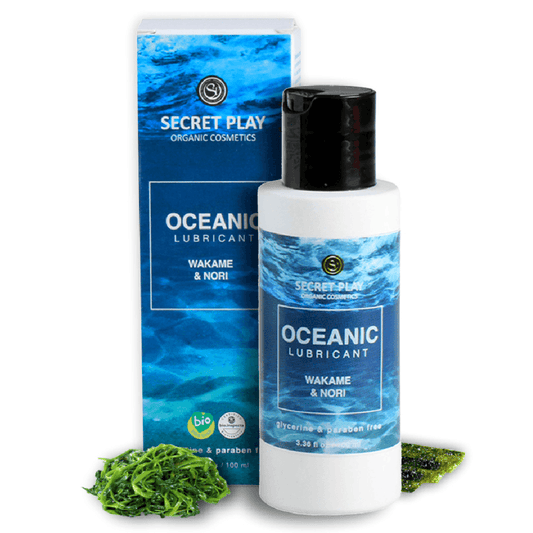 SECRETPLAY - LUBRICANTE ORGANICO OCEANIC 100ML - Optelum