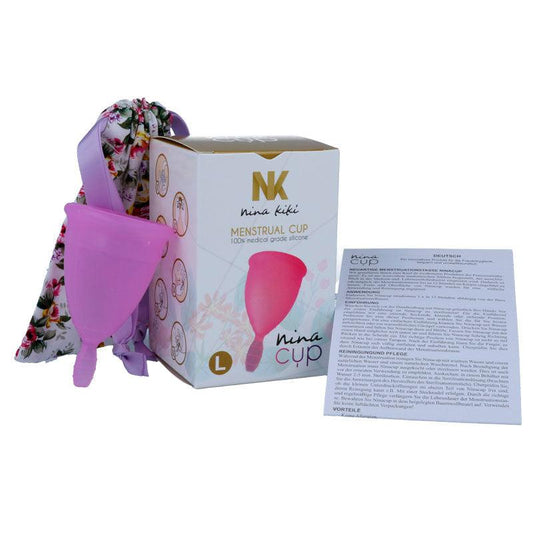 NINA KIKÍ - COPA MENSTRUAL LILA - TALLA L - Optelum