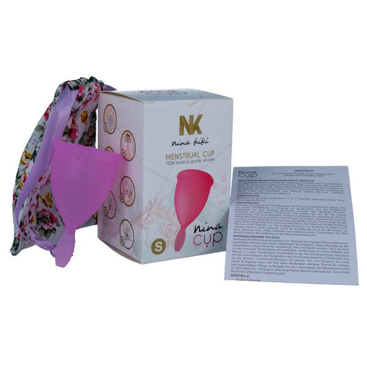 NINA KIKÍ - COPA MENSTRUAL LILA - TALLA S - Optelum