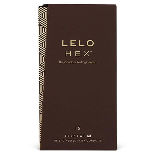 LELO - HEX PRESERVATIVO RESPECT XL 12 PACK - Optelum
