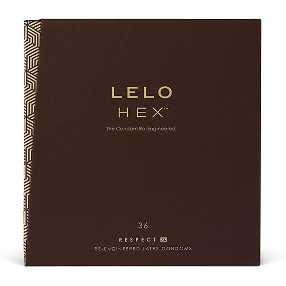 LELO - HEX PRESERVATIVO RESPECT XL 36 PACK - Optelum